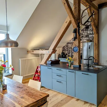 شقة Ferienloft Himmelblau Mit Garten *