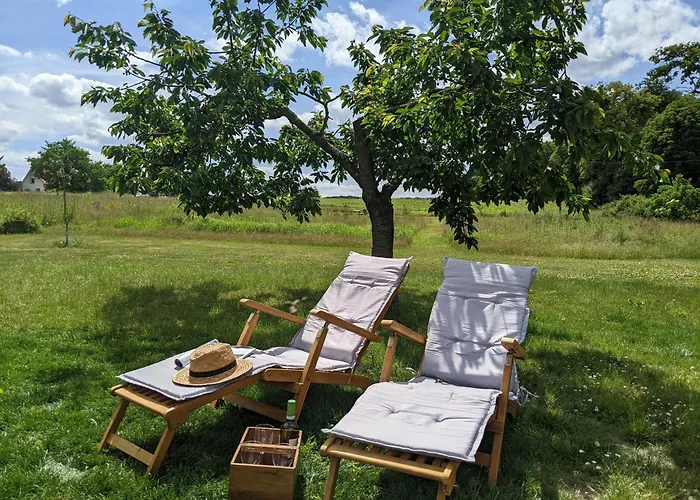 شقة Ferienloft Himmelblau Mit Garten