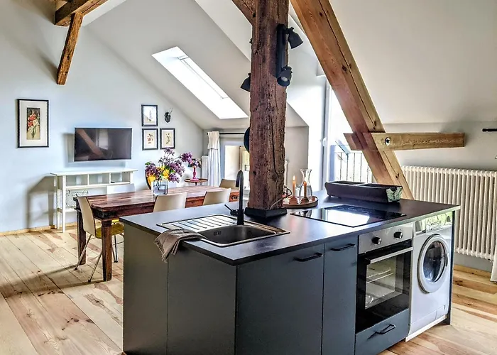 Ferienloft Himmelblau Mit Garten شقة Krochlendorf