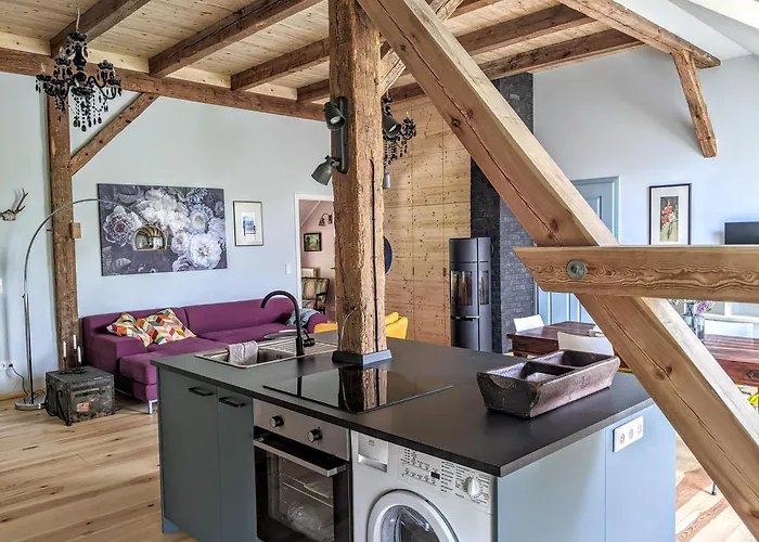 Apartment Ferienloft Himmelblau Mit Garten *