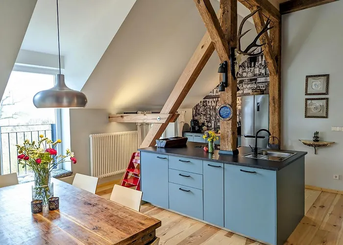 شقة Ferienloft Himmelblau Mit Garten *